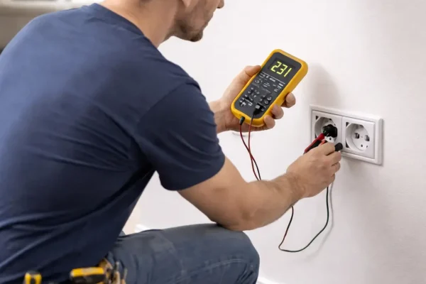 Fejlsøgning af stikkontakt i dansk hjem på Nørrebro