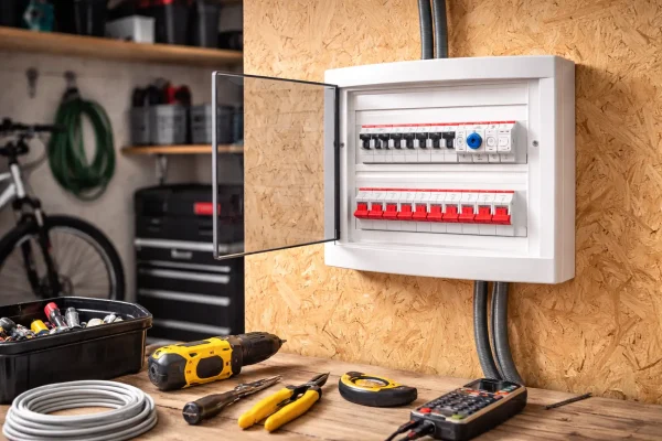 Underfordeling i garage