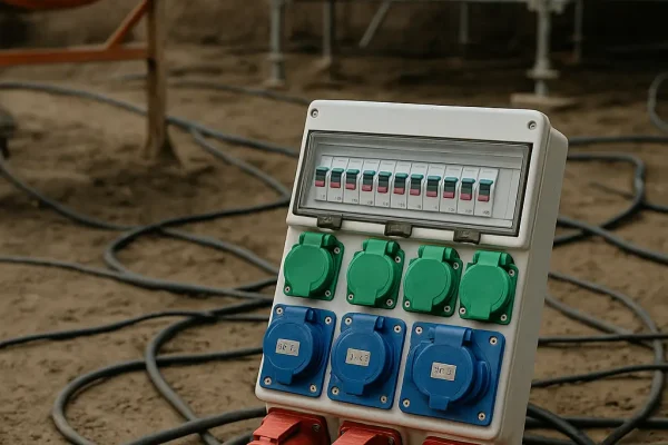 byggestrøm på dansk byggeplads