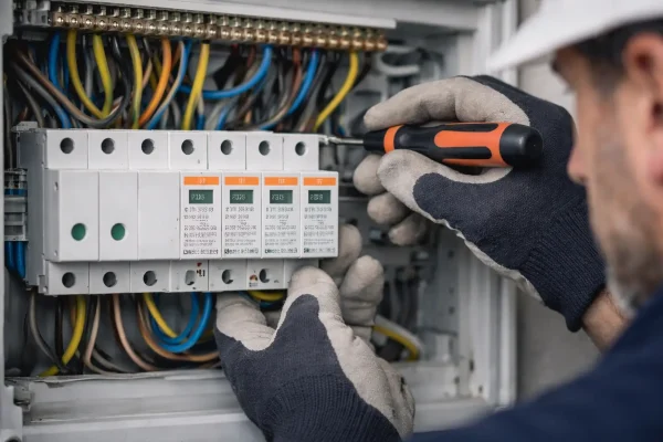 installation af overspændingsbeskyttelse